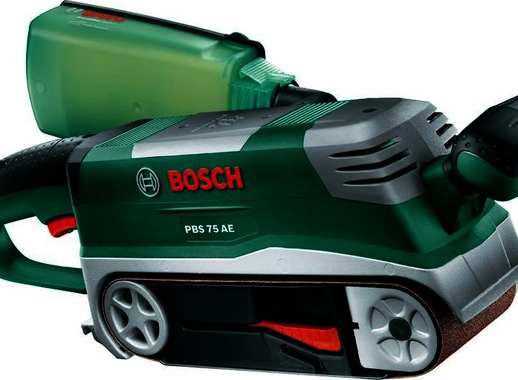 Ленточная шлифмашина Bosch PBS 75 AЕ 750Вт, 75х533мм